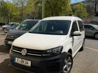 Gebraucht VW Caddy 102 PS (75 kW) 2016 Weiß Van / Kleinbus