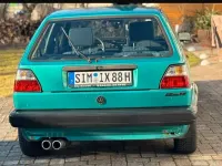 Gebraucht VW Golf II 69 PS (50 kW) 1990 Grün Kleinwagen
