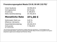 Neu Mazda CX-30 Exclusive 122 PS (89 kW) 2025 Arctic white SUV