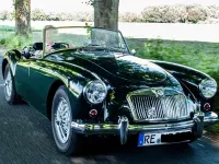 Używany MG MGA 74 KM (54 kW) 1957 Zielony Kabriolet