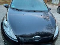 Gebraucht Ford Fiesta Titanium 82 PS (60 kW) 2010 Schwarz Kleinwagen