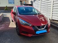 Gebraucht Nissan Micra Acenta 90 PS (66 kW) 2018 Rot Kleinwagen