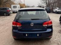 Gebraucht VW Golf VI 122 PS (89 kW) 2009 Blau Kleinwagen
