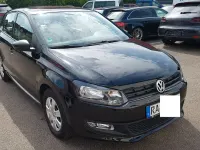 Gebraucht VW Polo Trendline 69 PS (50 kW) 2011 Schwarz Kleinwagen