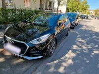 Gebraucht Hyundai i30 Turbo 186 PS (136 kW) 2016 Schwarz Limousine