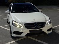 Gebraucht Mercedes E350 AMG line 258 PS (189 kW) 2014 Weiß Limousine
