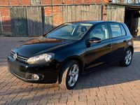 Gebraucht VW Golf VI 80 PS (58 kW) 2009 Schwarz Kleinwagen