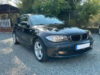Gebraucht BMW 116 122 PS (89 kW) 2008 Schwarz Kleinwagen