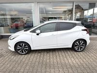 Gebraucht Nissan Micra Tekna 101 PS (74 kW) 2019 Weiß Kleinwagen