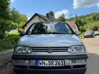 Gebraucht VW Golf 90 PS (66 kW) 1994 Silber Cabrio