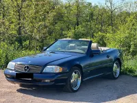 Gebraucht Mercedes SL500 320 PS (235 kW) 1998 Blau Cabrio