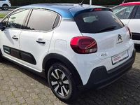 Gebraucht Citroën C3 Shine 110 PS (80 kW) 2022 Polar weiß/dach blau Kleinwagen