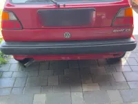 Gebraucht VW Golf II 55 PS (40 kW) 1990 Rot Kleinwagen