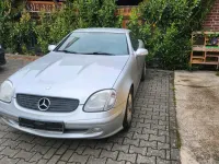 Gebraucht Mercedes SLK230 197 PS (144 kW) 2000 Silber Cabrio