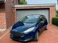 Gebraucht Ford Fiesta Trend 80 PS (58 kW) 2016 Blau Kleinwagen