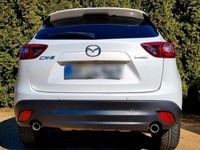 Gebraucht Mazda CX-5 Exclusive-Line 150 PS (110 kW) 2016 Weiß SUV