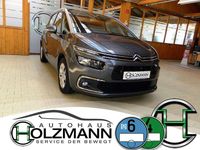 Gebraucht Citroën Grand C4 Picasso SELECTION 120 PS (88 kW) 2018 Platinum grau metallic Van / Kleinbus