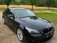 Gebraucht BMW 525 M Sport 197 PS (144 kW) 2008 Schwarz Limousine