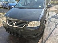 Gebraucht VW Touran 116 PS (85 kW) 2003 Schwarz Van / Kleinbus