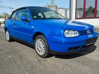Occasion VW Golf 101 ch (74 kW) 2000 Bleue Cabriolet