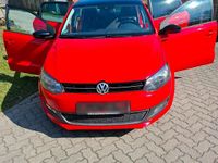 Gebraucht VW Polo Match 90 PS (66 kW) 2012 Rot Kleinwagen