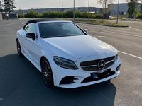 Gebraucht Mercedes C200 AMG 184 PS (135 kW) 2020 Weiß Cabrio