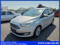 Gebraucht Ford Grand C-Max Titanium 125 PS (91 kW) 2016 Silber Van / Kleinbus
