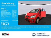 Gebraucht VW up! move up! 65 PS (47 kW) 2023 Tornadorot Kleinwagen