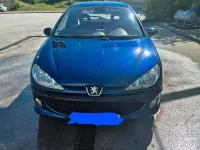 Gebraucht Peugeot 206 109 PS (80 kW) 2002 Blau Kleinwagen
