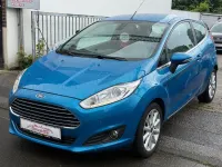 Gebraucht Ford Fiesta Titanium 82 PS (60 kW) 2016 Blau Kleinwagen
