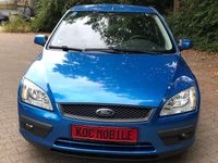 Gebraucht Ford Focus 101 PS (74 kW) 2007 Blau Kleinwagen