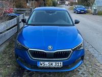 Gebraucht Skoda Scala Ambition 116 PS (85 kW) 2019 Blau Kleinwagen