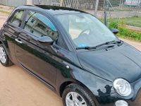 Gebraucht Fiat 500 69 PS (50 kW) 2010 Schwarz Kleinwagen