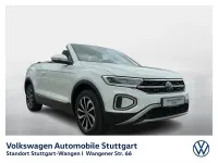 Gebraucht VW T-Roc Cabriolet Style 150 PS (110 kW) 2022 Weiß Cabrio