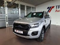 gebraucht Ford Ranger Doka 4x4 Wildtrak Leder LED AHK ACC APA