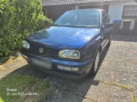 Gebraucht VW Golf Cabriolet 75 PS (55 kW) 1994 Blau Cabrio