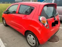 Second-hand Chevrolet Spark 68 CP (50 kW) 2011 Roșu Hatchback