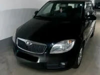 Gebraucht Skoda Fabia 86 PS (63 kW) 2008 Schwarz Limousine