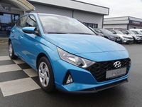 Gebraucht Hyundai i20 Select 101 PS (74 kW) 2021 Blau aqua turquoise / met (metallic) Limousine
