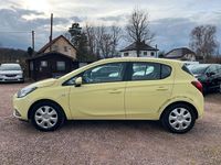 Gebraucht Opel Corsa Edition 101 PS (74 kW) 2015 Gelb Kleinwagen