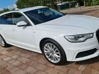 Używany Audi A6 S-Line 313 KM (230 kW) 2014 Biały Kombi