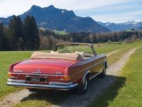 gebraucht Mercedes 280 SE 3.5 Cabriolet, orig. 571 Dunkelrot Met.