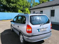 Gebraucht Opel Zafira 125 PS (91 kW) 2002 Silber Van / Kleinbus