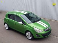 Gebraucht Opel Corsa Color Edition 87 PS (63 kW) 2011 Apfelgruen p2 Kleinwagen
