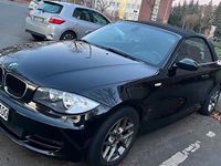 Gebraucht BMW 118 Cabriolet 143 PS (105 kW) 2009 Schwarz Cabrio