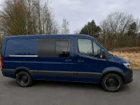 Occasion Mercedes Sprinter 163 ch (119 kW) 2019 Bleue Van