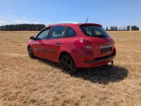 Gebraucht Renault Clio GrandTour Dynamique 101 PS (74 kW) 2008 Rot Kombi