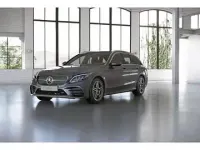 Gebraucht Mercedes C220 AMG 194 PS (142 kW) 2021 Selenitgrau metallic Limousine