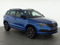 gebraucht Skoda Karoq 1.5 TSI Sportline, 1. Hand, AHK, LED, Navi, ACC, Sitzh. vo. + hi.