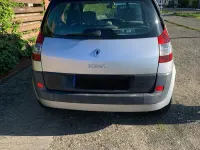 Gebraucht Renault Scénic II 111 PS (81 kW) 2006 Silber Van / Kleinbus